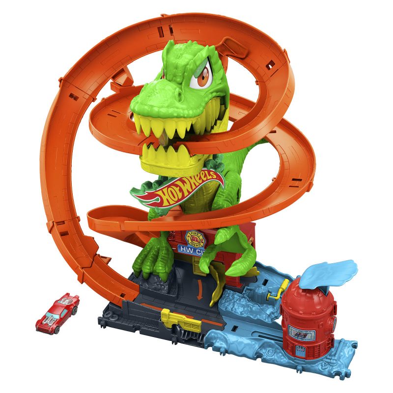 Hot Wheels  T-Rex Vurig Gevecht