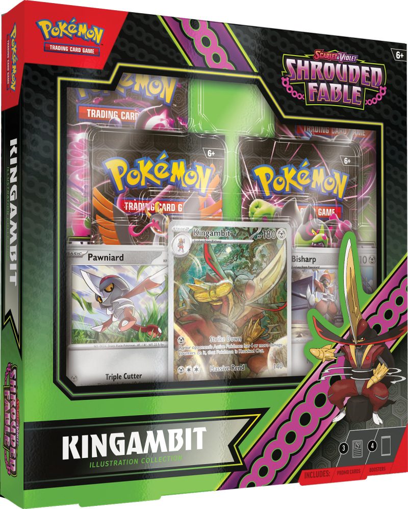 Pokemon TCG  SV06.5 Shrouded Fable IR Coll. - Kingambit