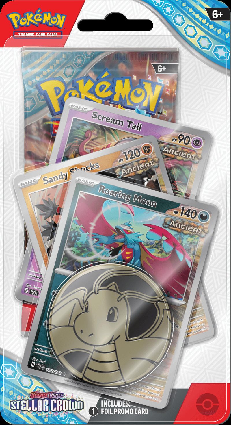 Pokemon TCG  SV07 Stellar Crown Premium Checklane