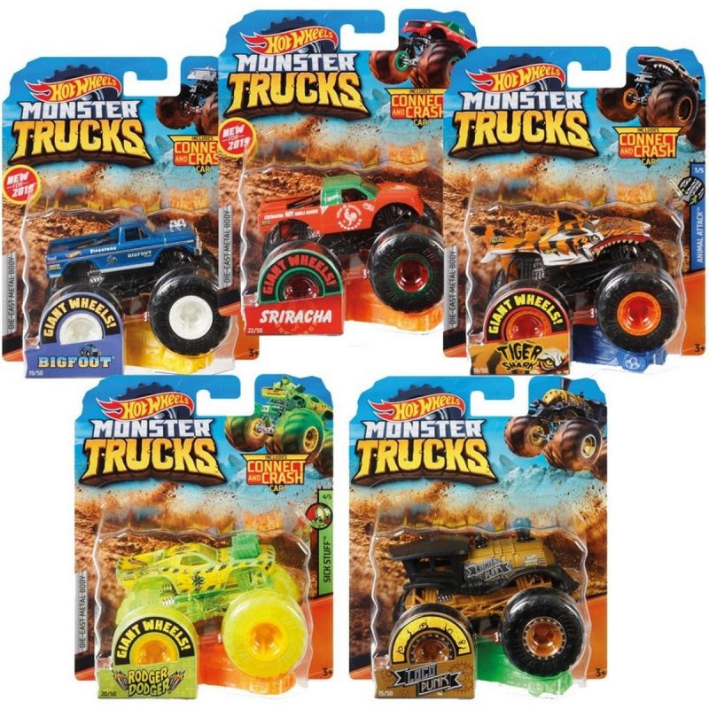 Hot Wheels Monster Trucks 1:64 assorti