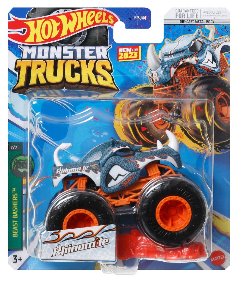 Hot Wheels Monster Trucks + Bonus 1:64 assorti