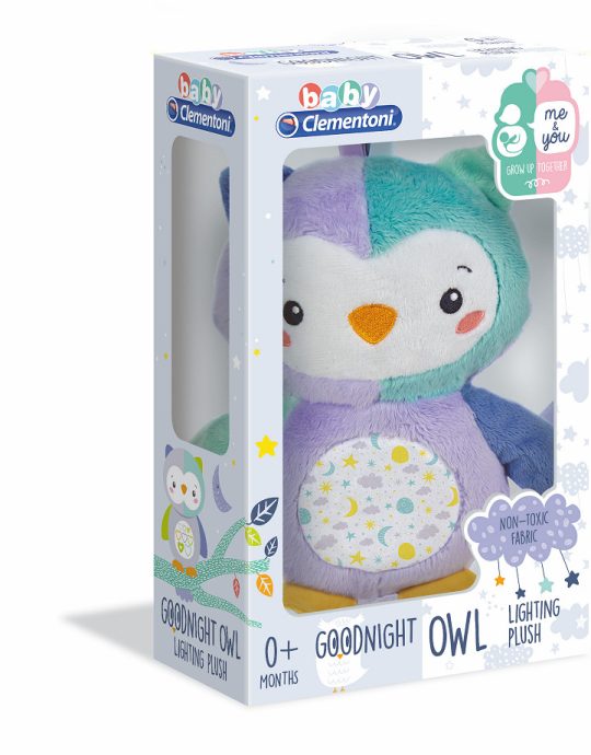 Clementoni Baby Lichtgevende knuffel Uil