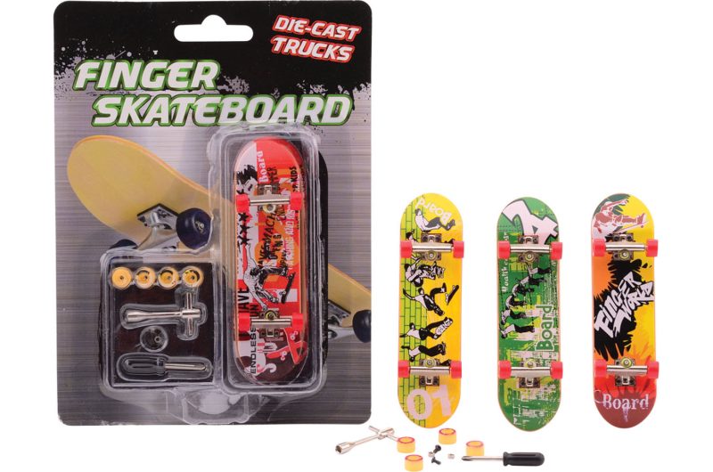 Vinger skateboard 4 assorti