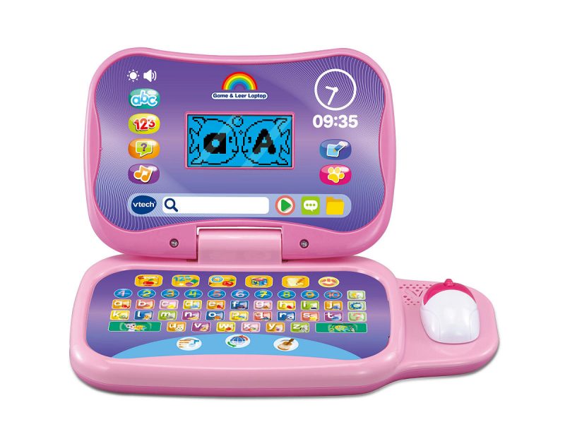 Vtech Game en Leer Laptop - Roze