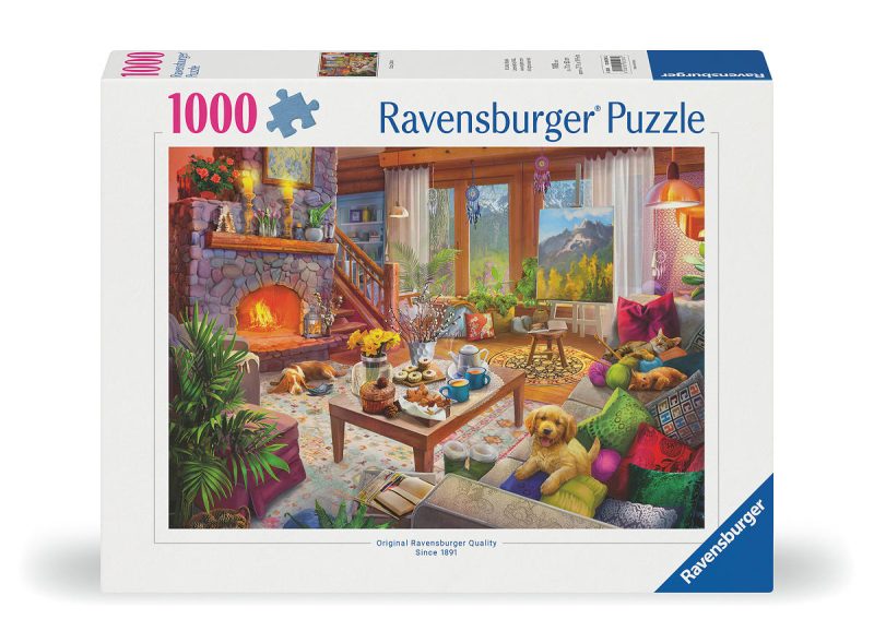 Puzzel 1000 stukjes Gezellige Hut