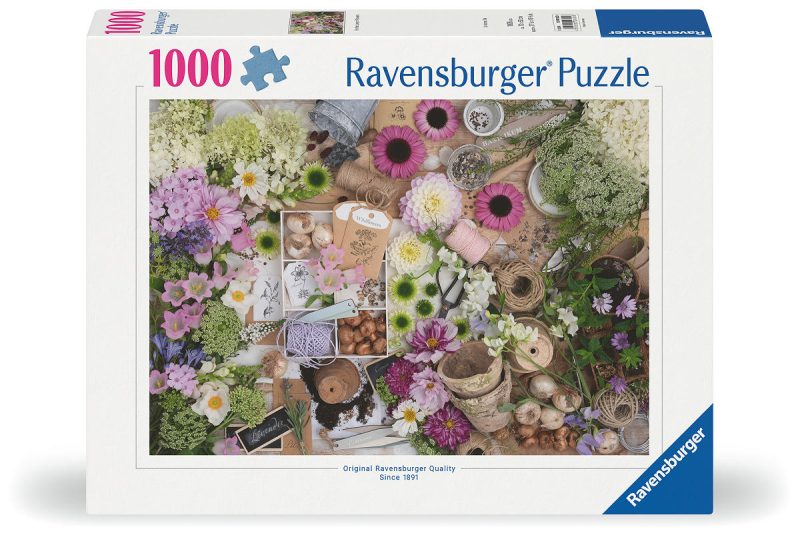 Puzzel 1000 stukjes Voor de liefde van bloemen