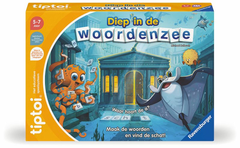 Ravensburger tiptoi - Diep in de woordenzee