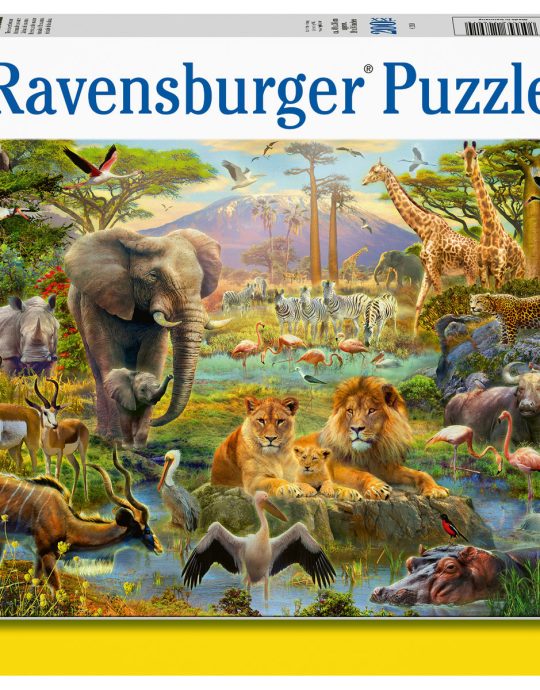 Puzzel 200 XXL Dieren van de savanne