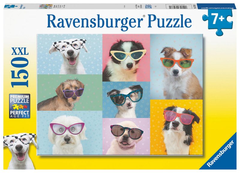 Puzzel 150 stukjes XXL Grappige honden