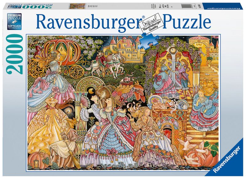 Puzzel 2000 st.WD: Cinderella; The Glass Slipper