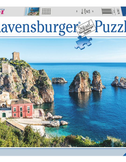Puzzel 1000 stukjes Italian landscapes: WT: Sicily 2