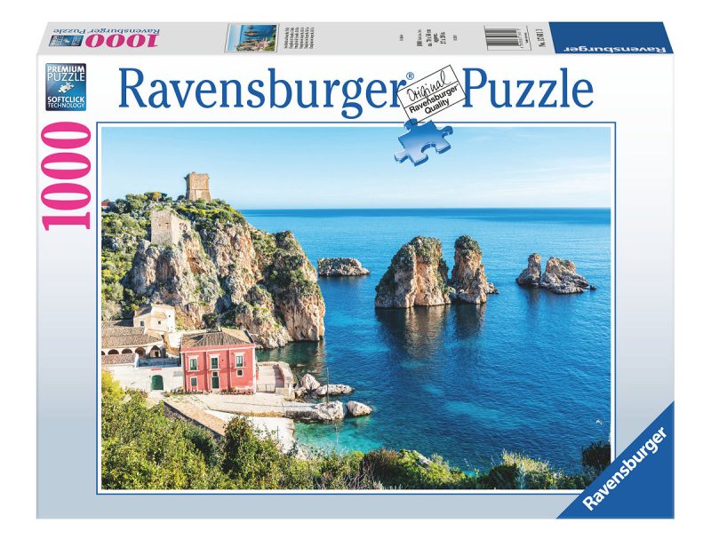 Puzzel 1000 stukjes Italian landscapes: WT: Sicily 2