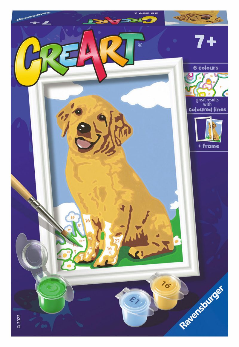 Ravensburger CreArt Serie F -Friendly Retriever