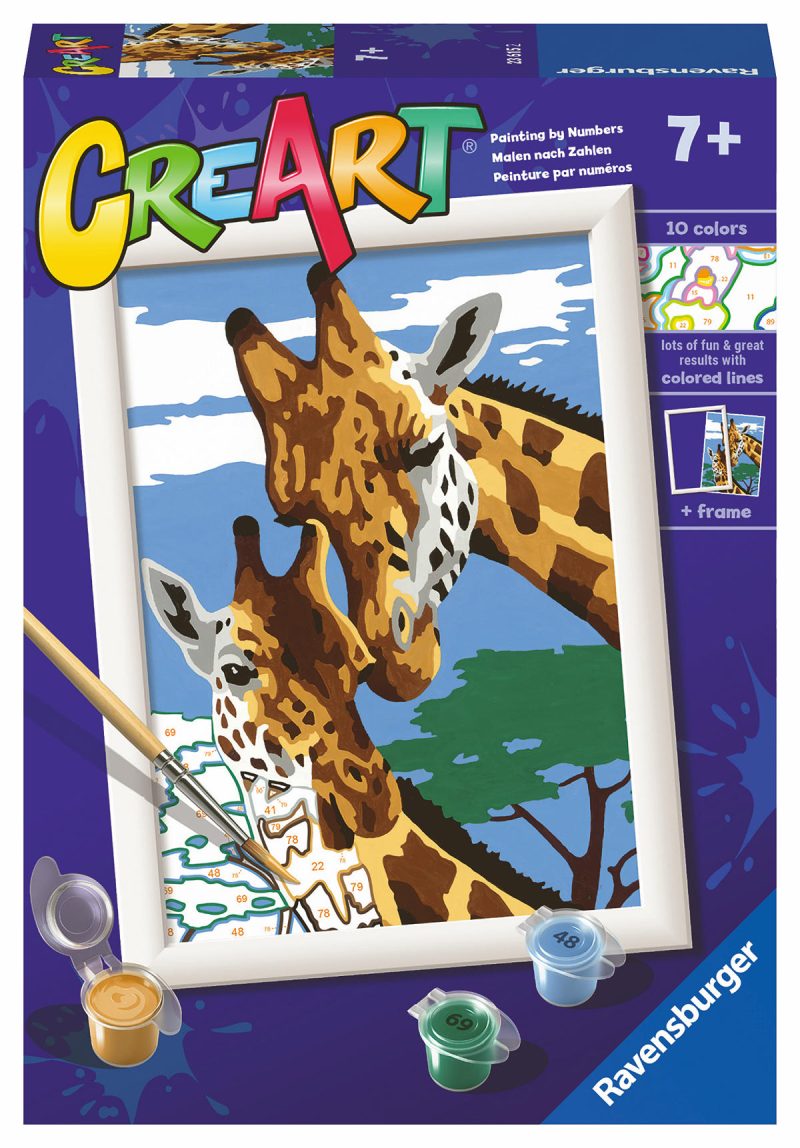 Ravensburger CreArt Serie E -Cute Giraffes