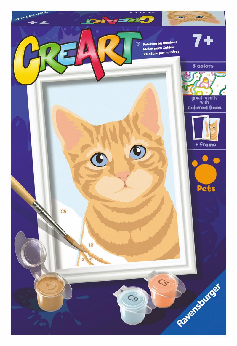 Ravensburger CreArt Serie F -Orange Tabby