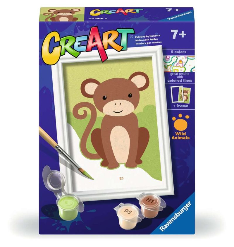 Ravensburger CreArt Serie F - Wild Monkey