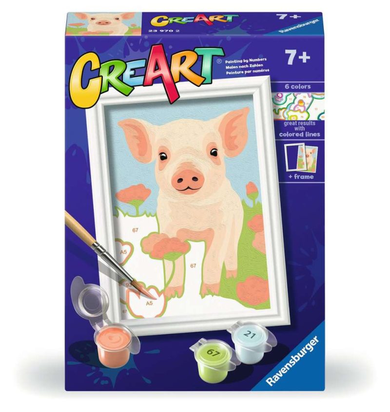 Ravensburger CreArt Serie F - Cute Piglet