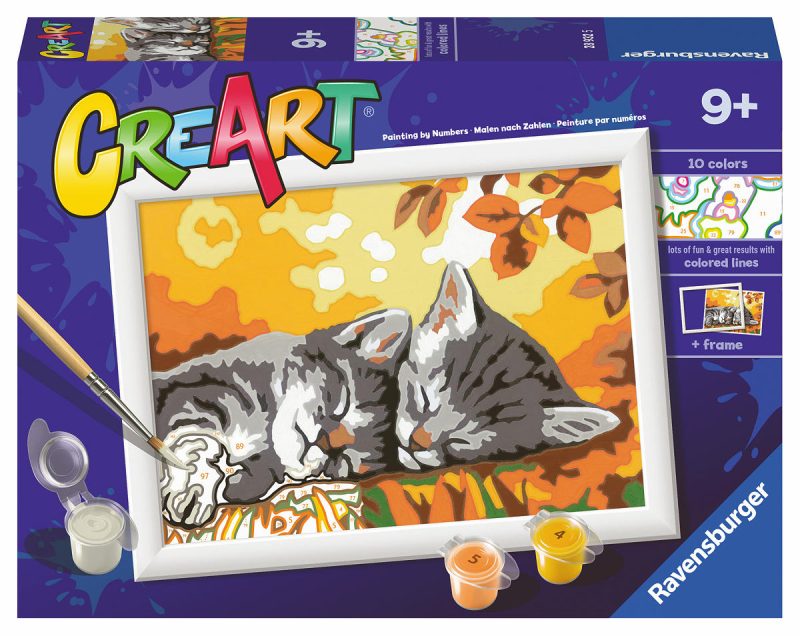 Ravensburger CreArt Serie E -Autumn Kitties