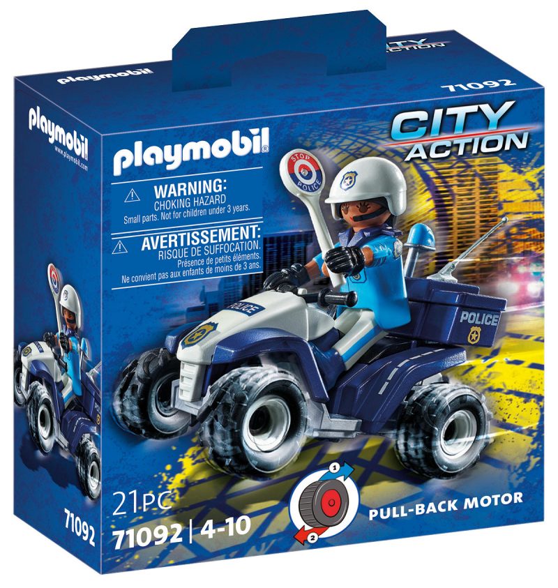 Playmobil City Action Politie - Speed Quad