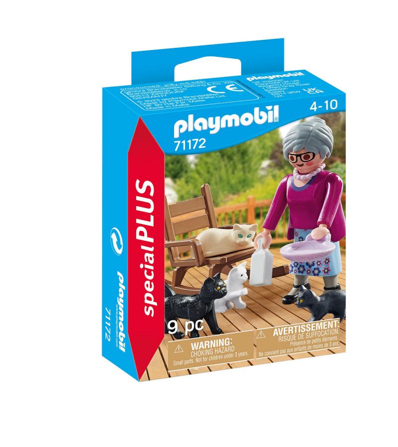 Playmobil Special plus Oma met katten