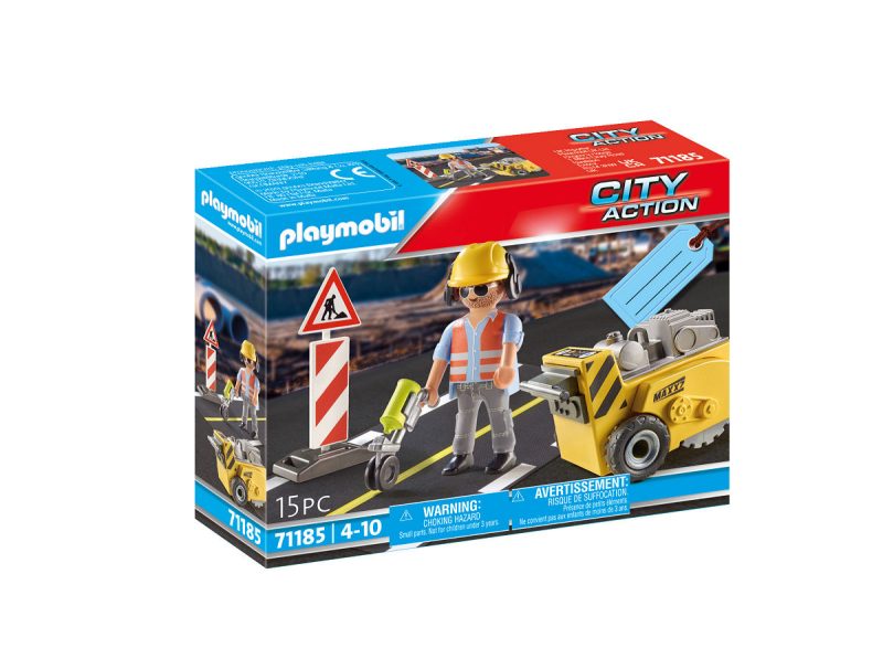 Playmobil Gift Sets Bouwvakker met randensnijder