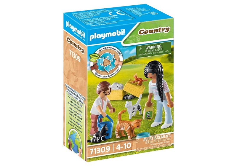 Playmobil Country Kattenfamilie