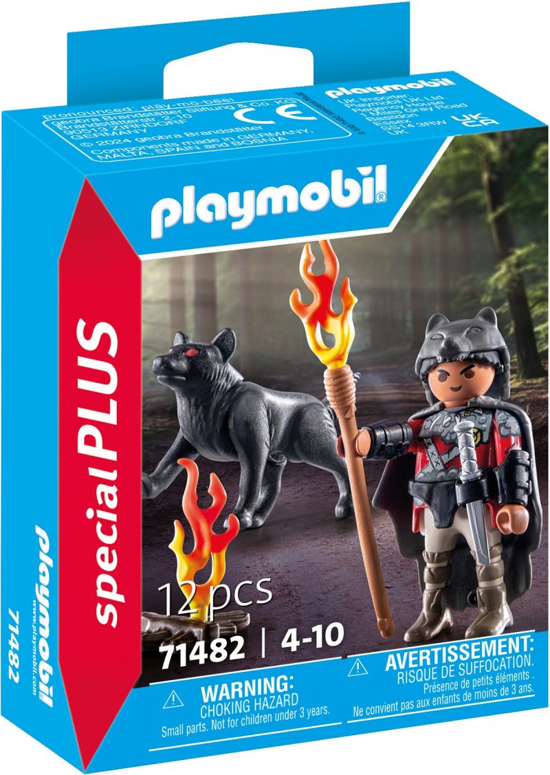 Playmobil Special Plus Krijger met wolf