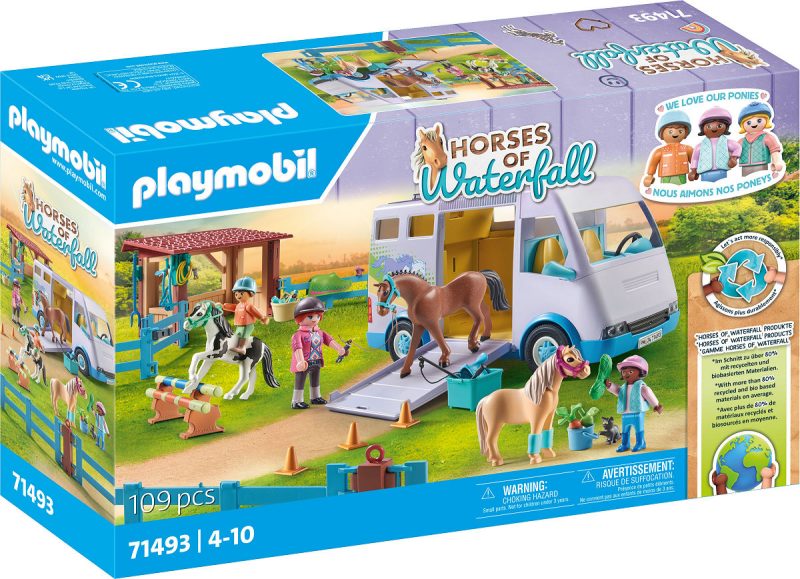 Playmobil Horses of Waterfall Mobiele manege