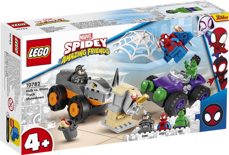 LEGO Super Heroes Hulk vs. Rhino truck duel