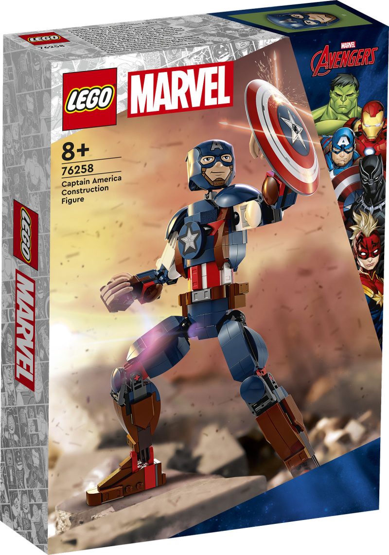 LEGO Super Heroes Captain America bouwfiguur