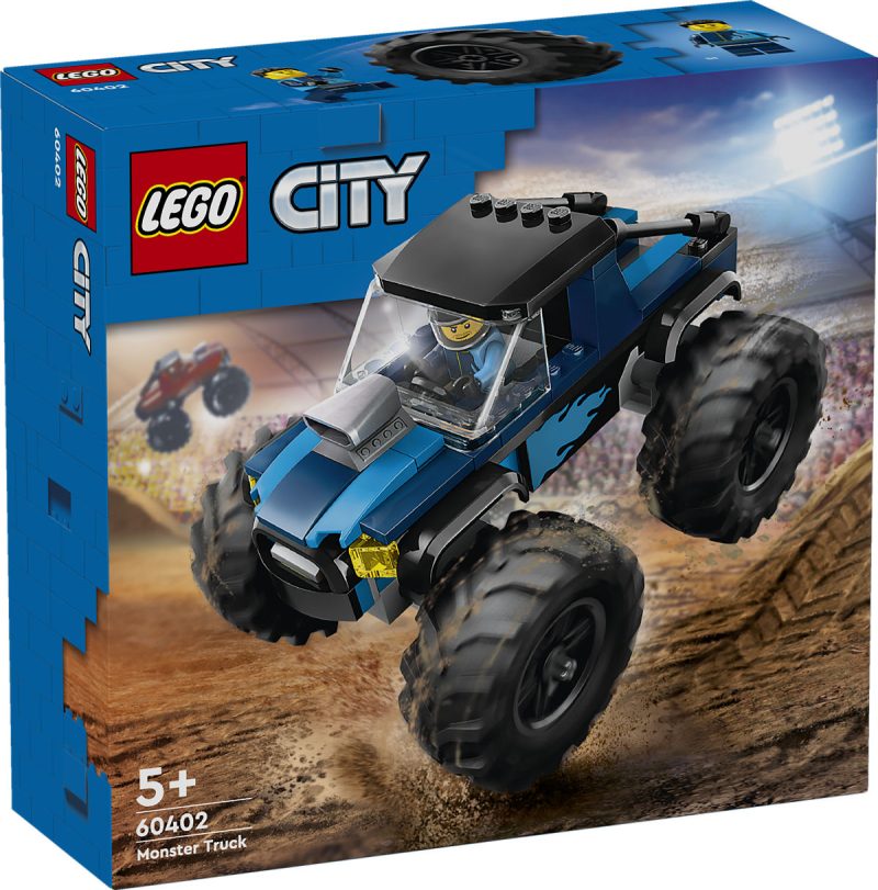 LEGO City voertuigen Blauwe monstertruck