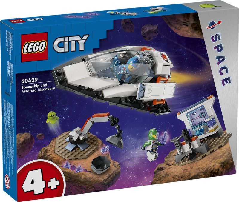 LEGO City Space Ruimteschip en ontdekking van asteroïde