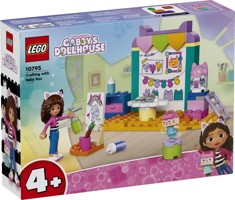 LEGO Gabby 's Dollhouse Knutselen met Babykitty