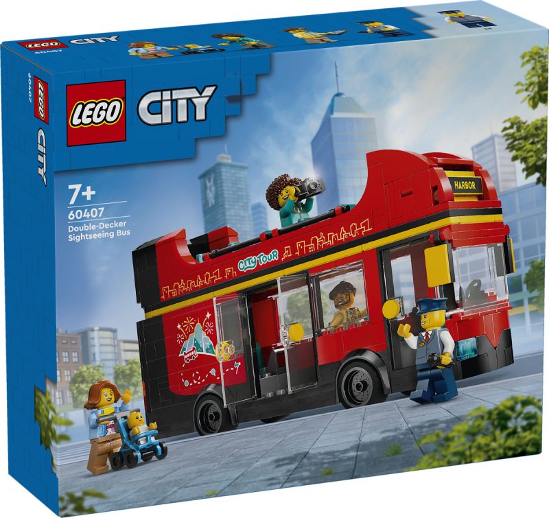 LEGO City Great Vehicles Toeristische rode dubbeldekker