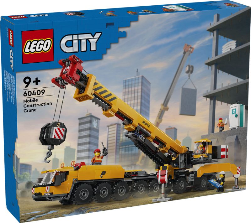 LEGO City Big Vehicles Gele mobiele bouwkraan