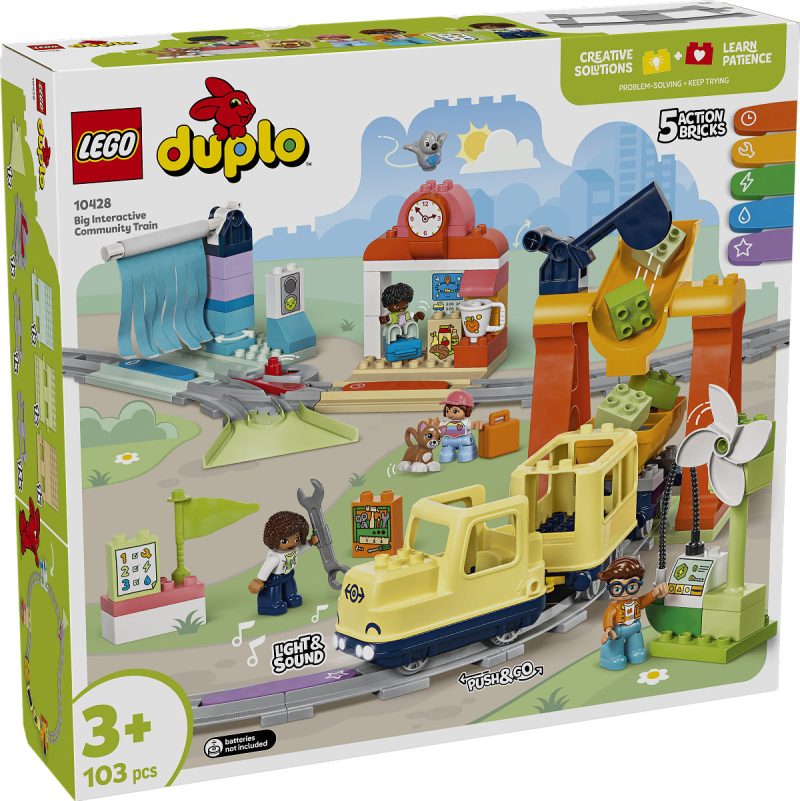 DUPLO Stad Grote interactieve buurttrein