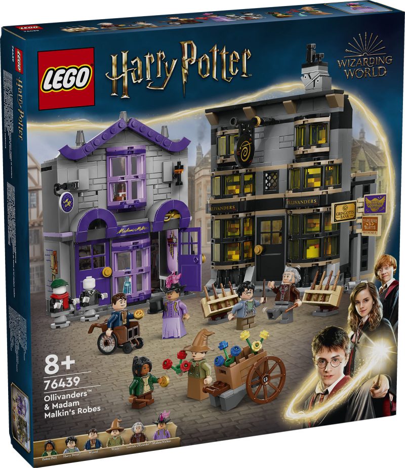 LEGO Harry Potter Olivanders en Madame Mallekins gewaden