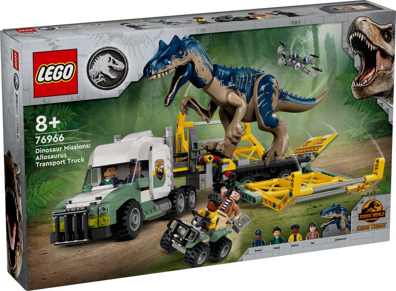 LEGO Jurassic World Dinosaurusmissies: Allosaurus transportt