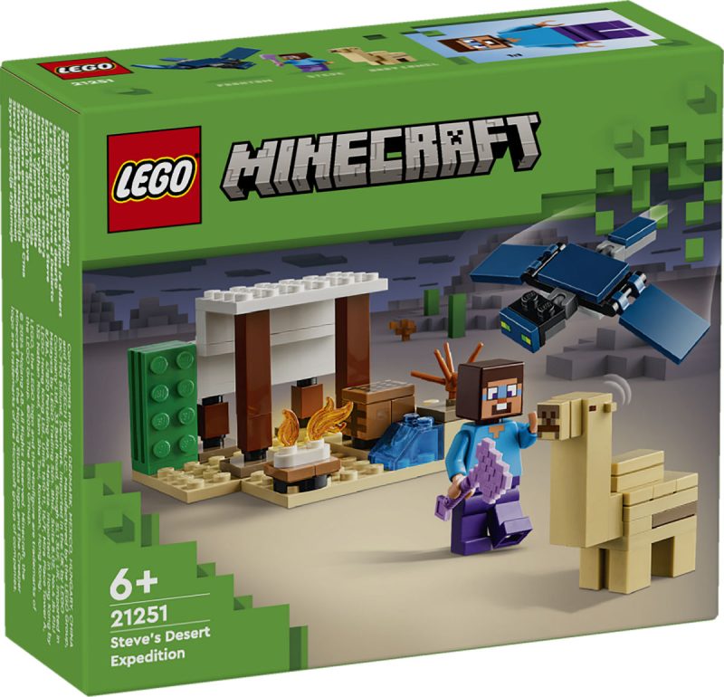 LEGO Minecraft Steve 's woestijnexpeditie