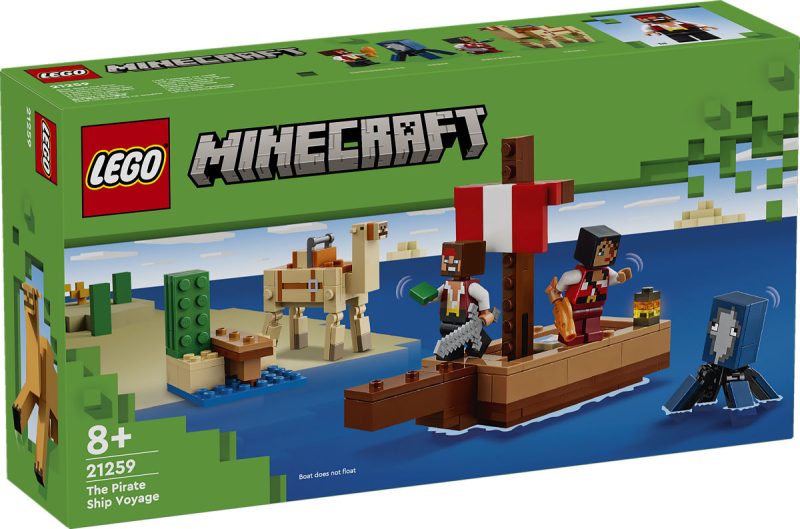 LEGO Minecraft De piratenschipreis