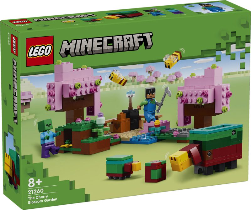 LEGO Minecraft De kersenbloesemtuin