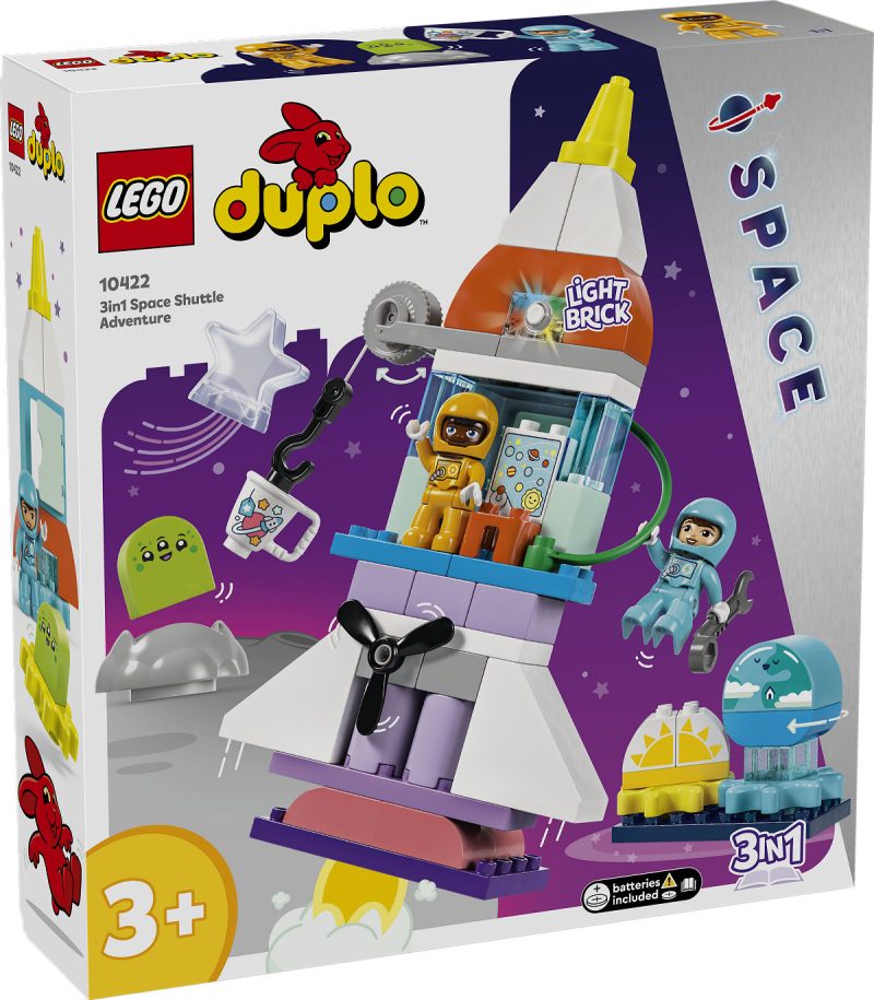 DUPLO Stad 3-in-1 ruimteavontuur