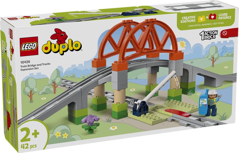 DUPLO Stad Treinbrug en rails uitbreidingsset