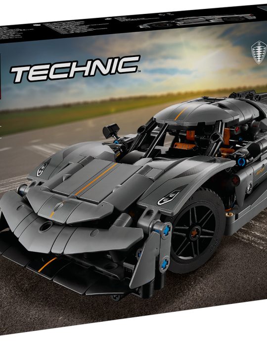 LEGO Technic Koenigsegg Jesko Absolut grijze hypercar