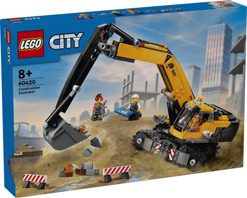 LEGO City Big Vehicles Gele graafmachine