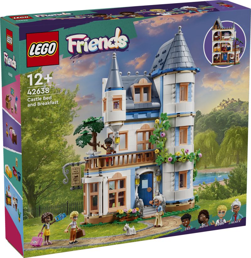 LEGO Friends Bed and breakfast in kasteel