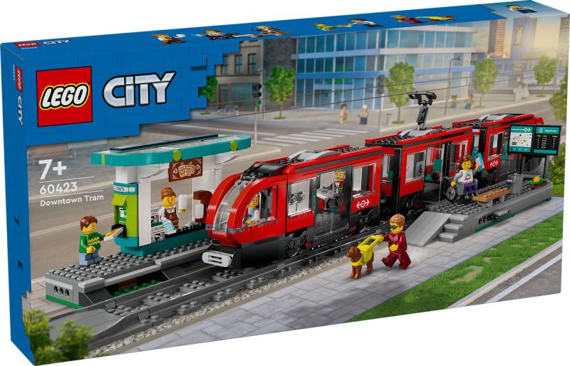 LEGO City Stadstram en station