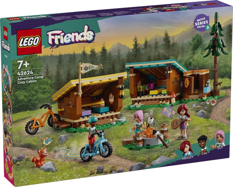 LEGO Friends Avonturenkamp knusse boshutten