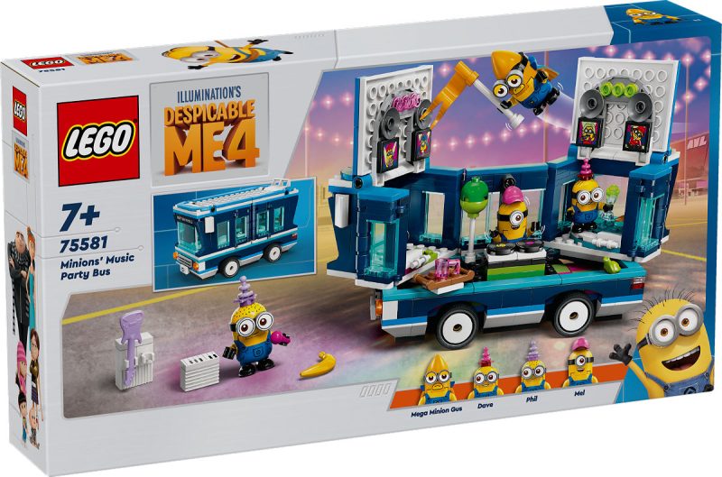 LEGO Despicable Me Muzikale feestbus van de Minions