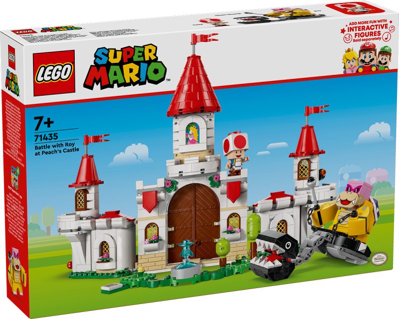 LEGO Super Mario Gevecht met Roy bij Peach AND apos; kasteel